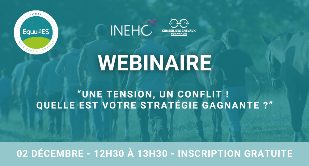 Webinaire : « Une tension, un conflit ! Quelle est votre stratégie gagnante ? »