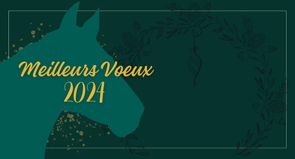 Le label EquuRES Bien-être au travail vous souhaite ses meilleurs voeux 2024 !