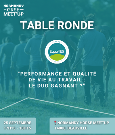 Table ronde EquuRES Bien-être au Travail
