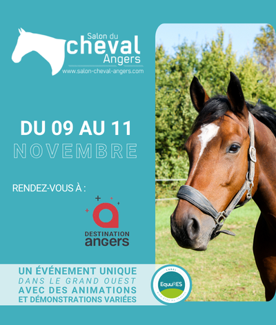 Le label EquuRES Bien-être au travail au Salon du Cheval d’Angers